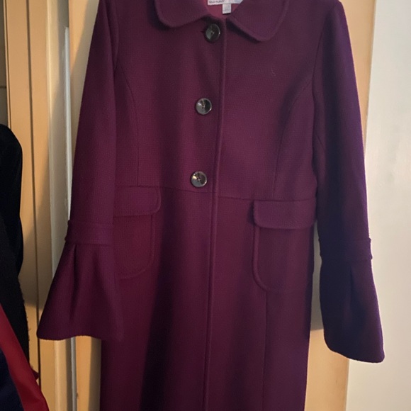 old navy , purple , women’s wool coat - Picture 2 of 2